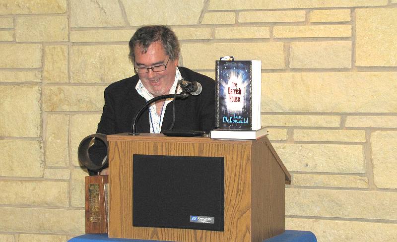 Science fiction author Ian McDonald